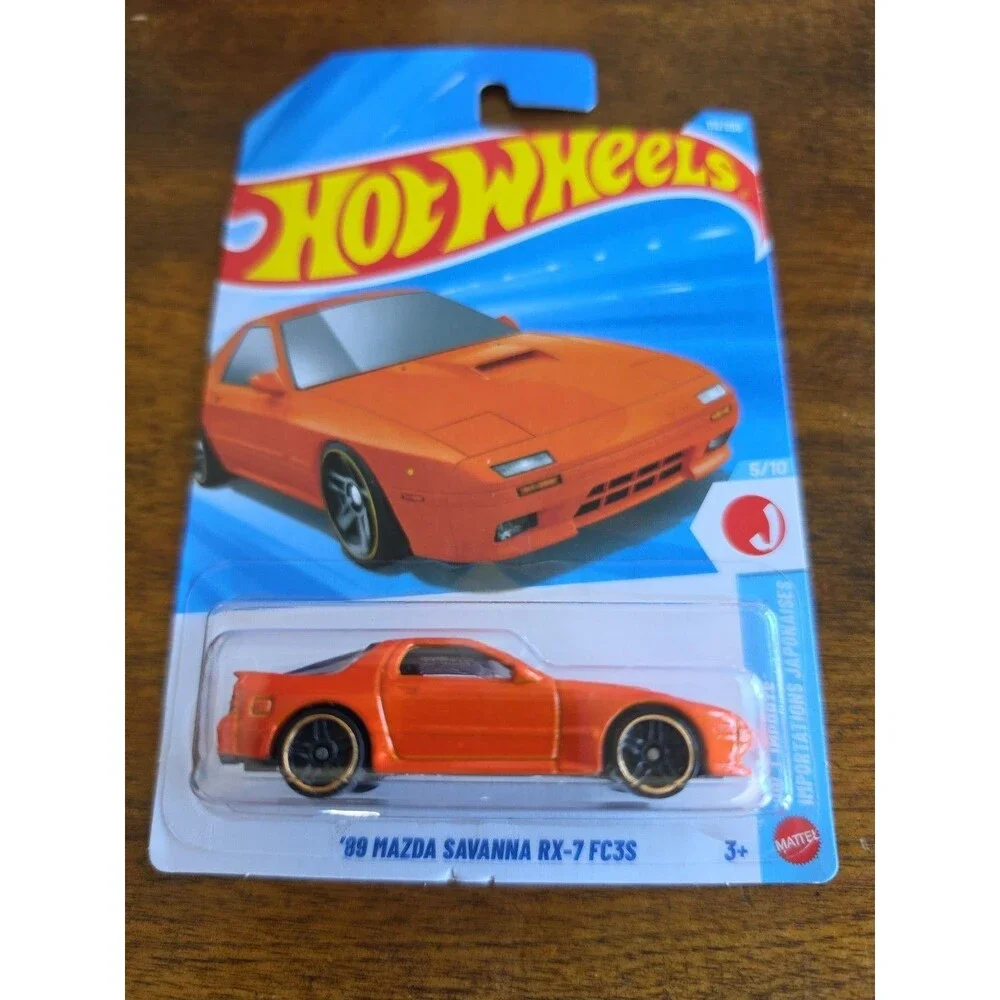 Hot Wheels 2026 '89 Mazda Savanna RX-7 FC3S Orange HW J-Imports 112/250